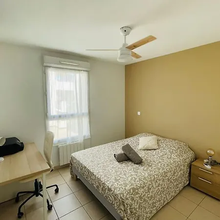 شقة Le Cosy Montpellierain T3 Avec Parking *